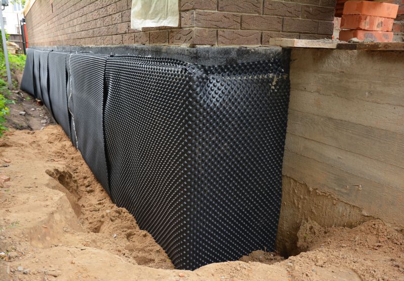 Waterproofing Application in Foundations